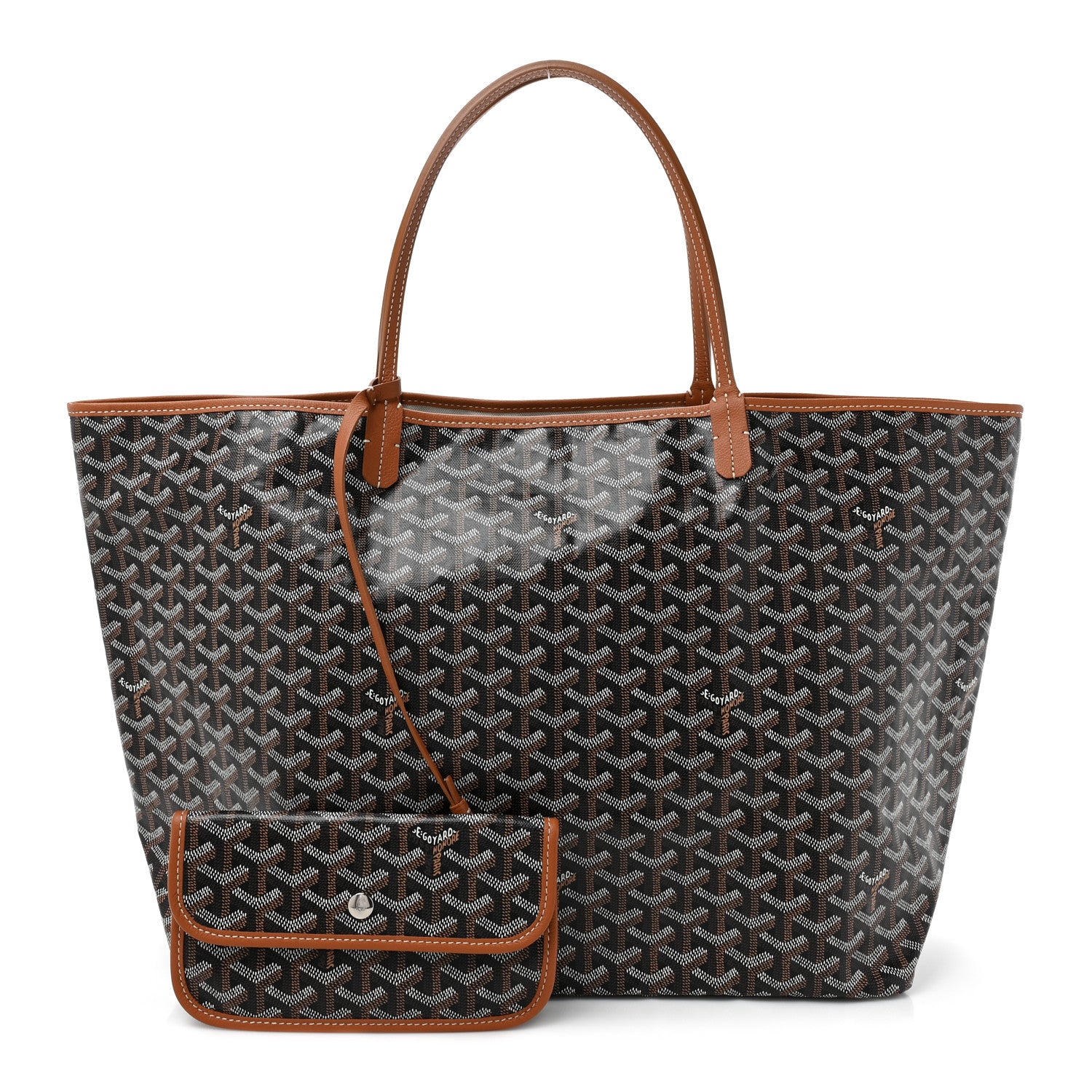 Goyard Goyardine Saint Louis GM Black Gold 1 of 11
