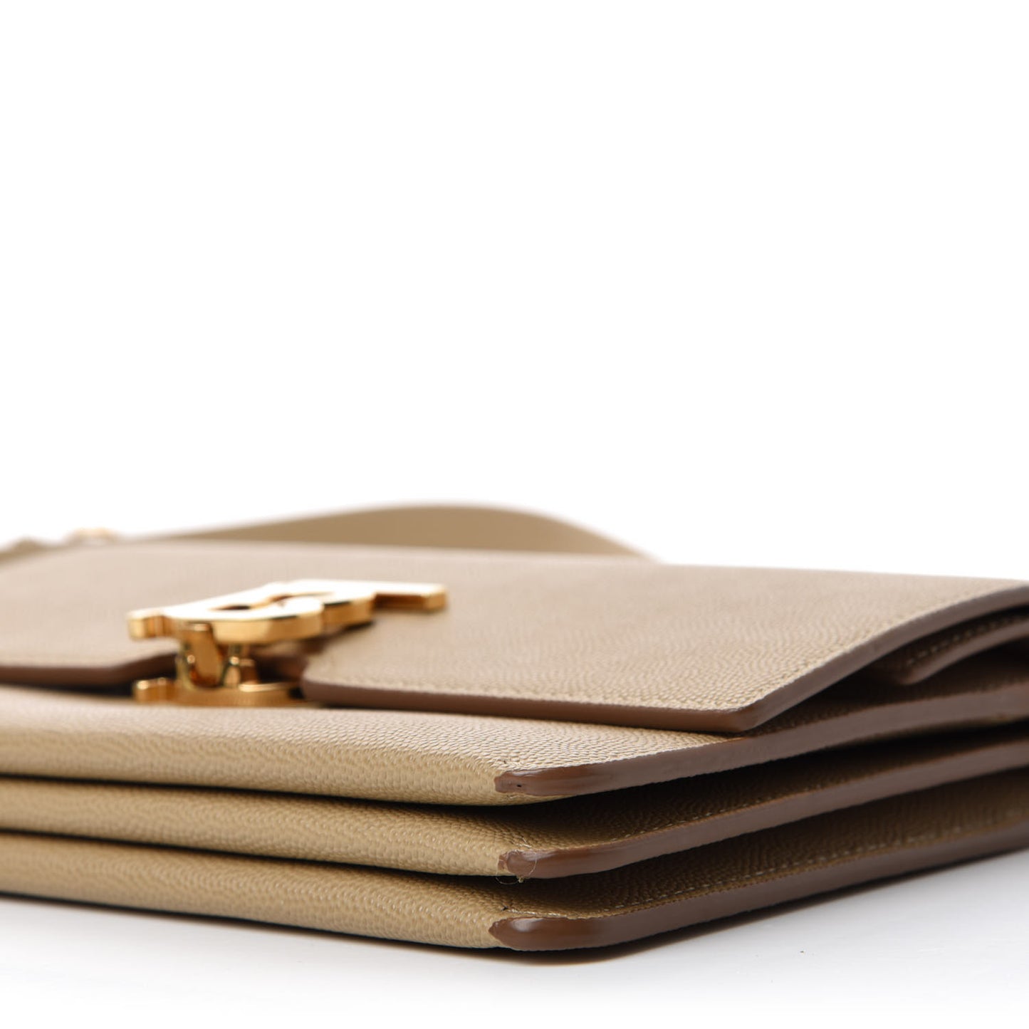 Grained Calfskin Albion TB Bag Archive Beige