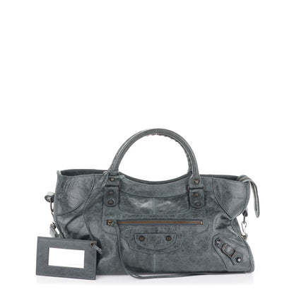 Balenciaga Agneau Classic Hardware Part Time Anthracite 1 of 8