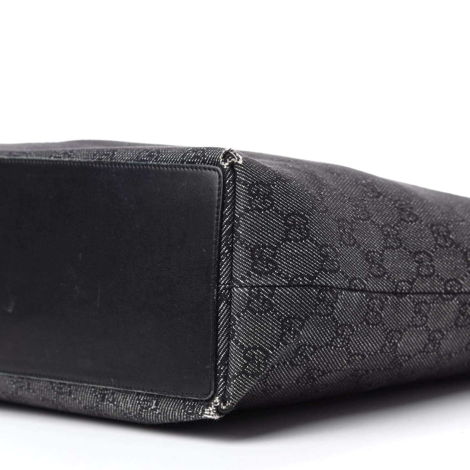 Gucci Monogram Bucket Tote Black 7 of 15