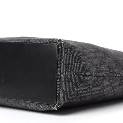 Gucci Monogram Bucket Tote Black 7 of 15