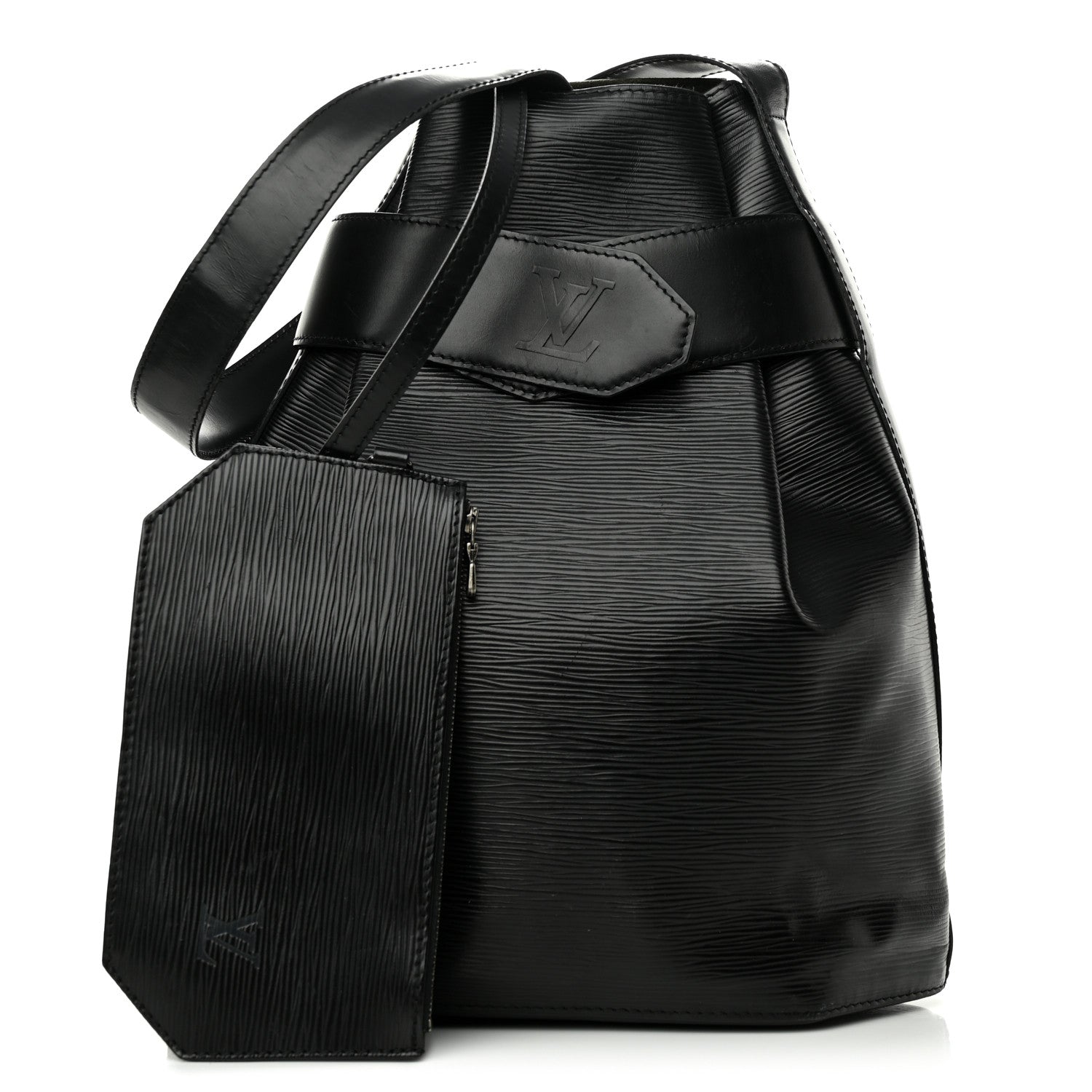 Louis Vuitton Epi Sac D'epaule Black 1 of 18