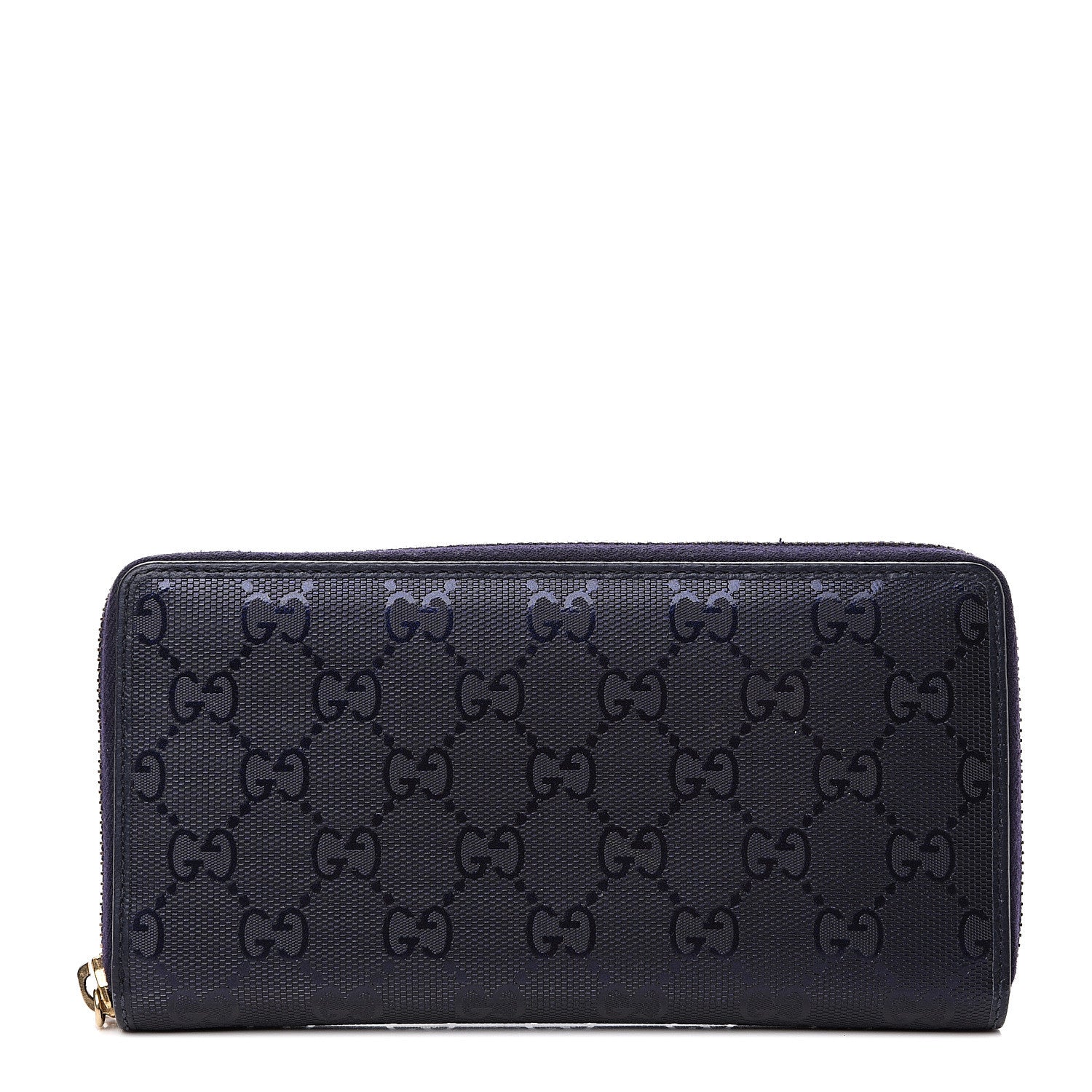 Gucci Imprime Monogram GG Pierce Zip Around Wallet Blue 1 of 8