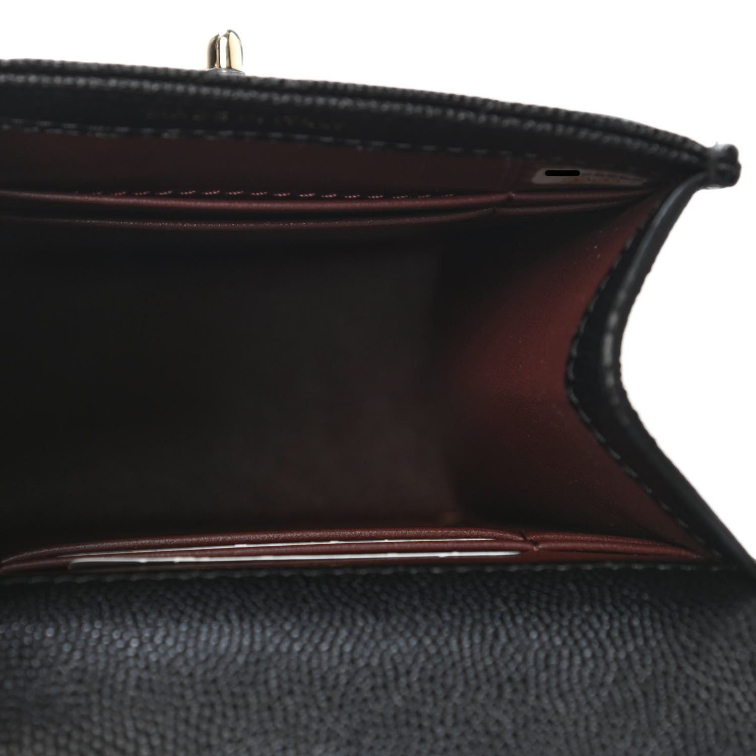 Chanel Caviar Quilted Classic Phone Holder Black 4 of 4