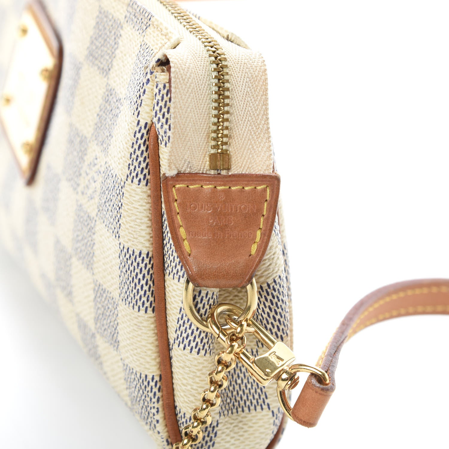 Louis Vuitton Damier Azur Eva Clutch 6 of 15