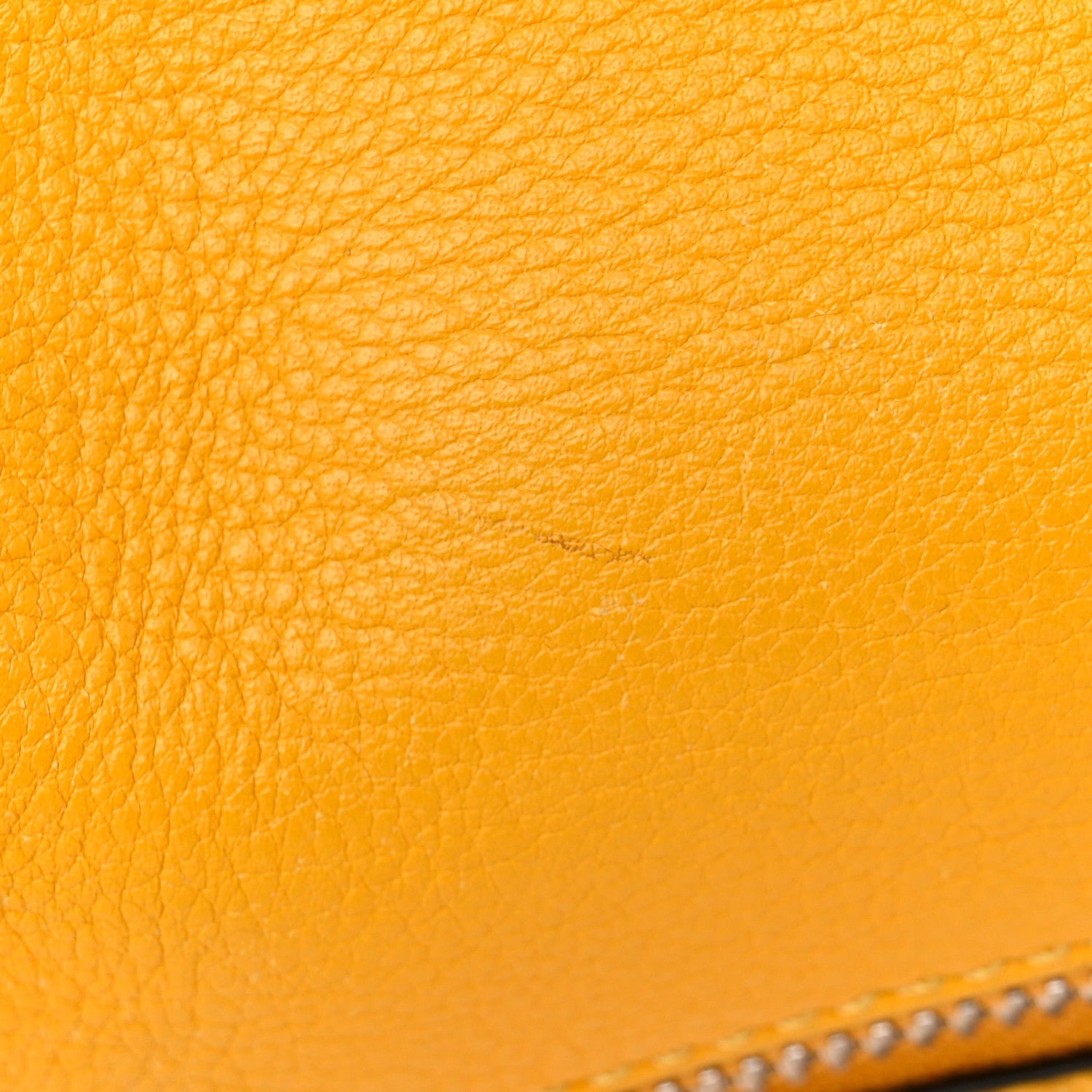 Loewe Grained Calfskin Small Puzzle Bag Narcisus Yellow 12 of 18