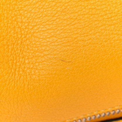 Loewe Grained Calfskin Small Puzzle Bag Narcisus Yellow 12 of 18