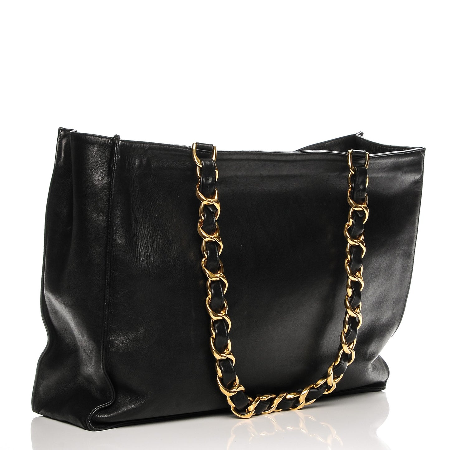 Lambskin CC Tote Black