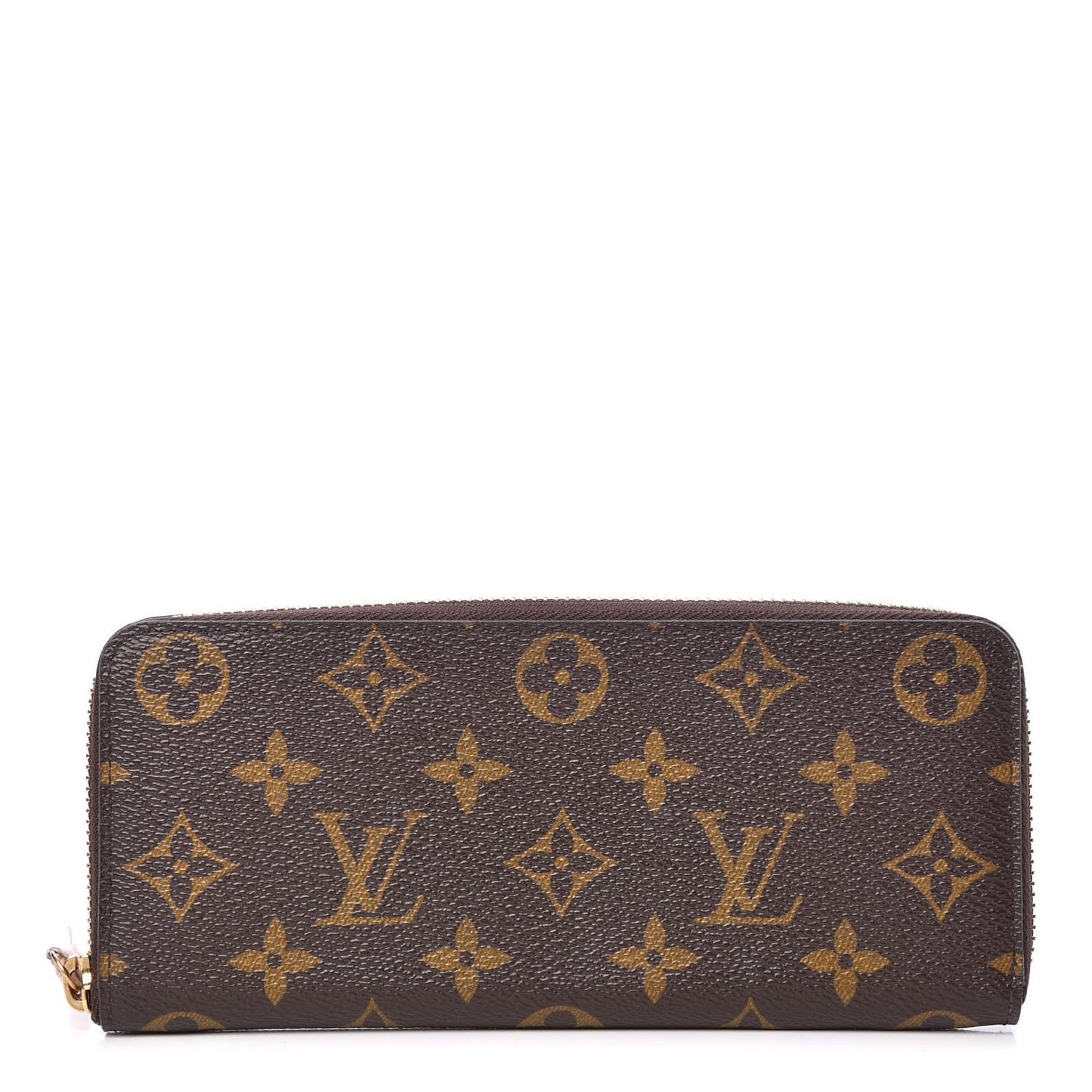 Monogram Clemence Wallet Rose Ballerine
