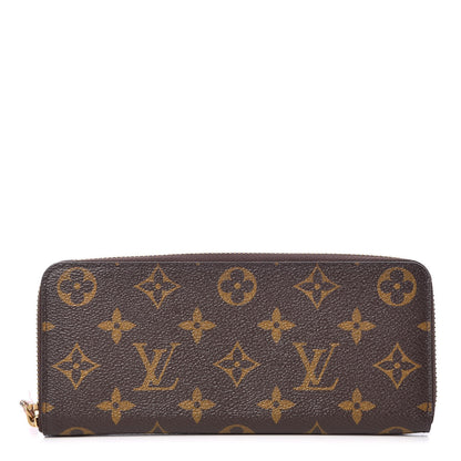 Louis Vuitton Monogram Clemence Wallet Rose Ballerine 1 of 12