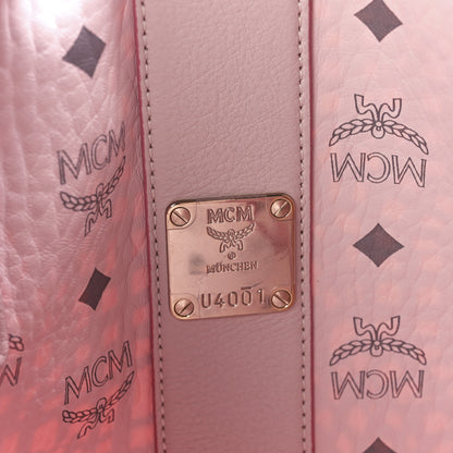 MCM Visetos Medium Liz Reversible Shopper Tote Powder Pink 13 of 22