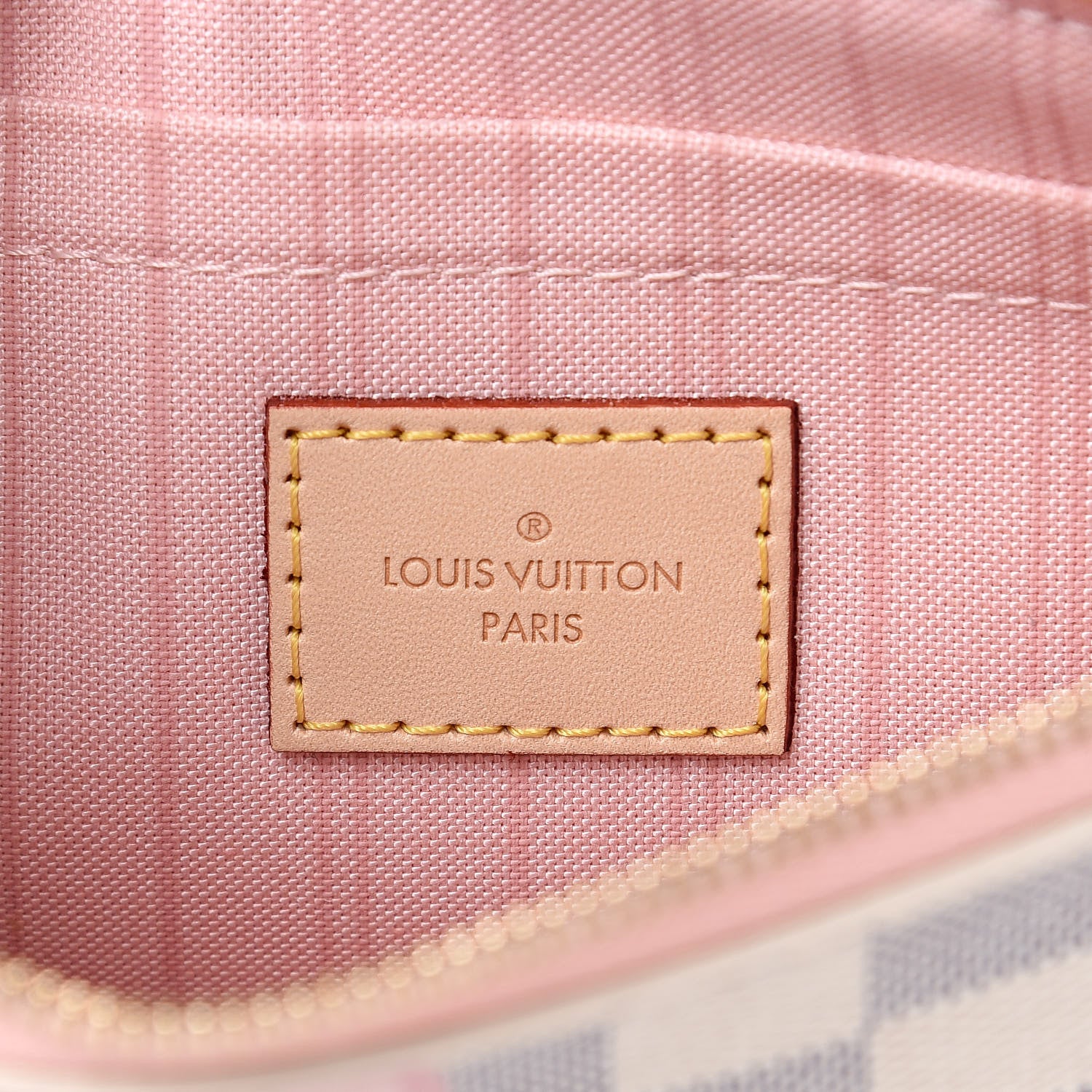 Louis Vuitton Damier Azur Tahitienne Neverfull MM GM Pochette 6 of 8