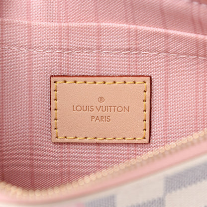 Louis Vuitton Damier Azur Tahitienne Neverfull MM GM Pochette 6 of 8