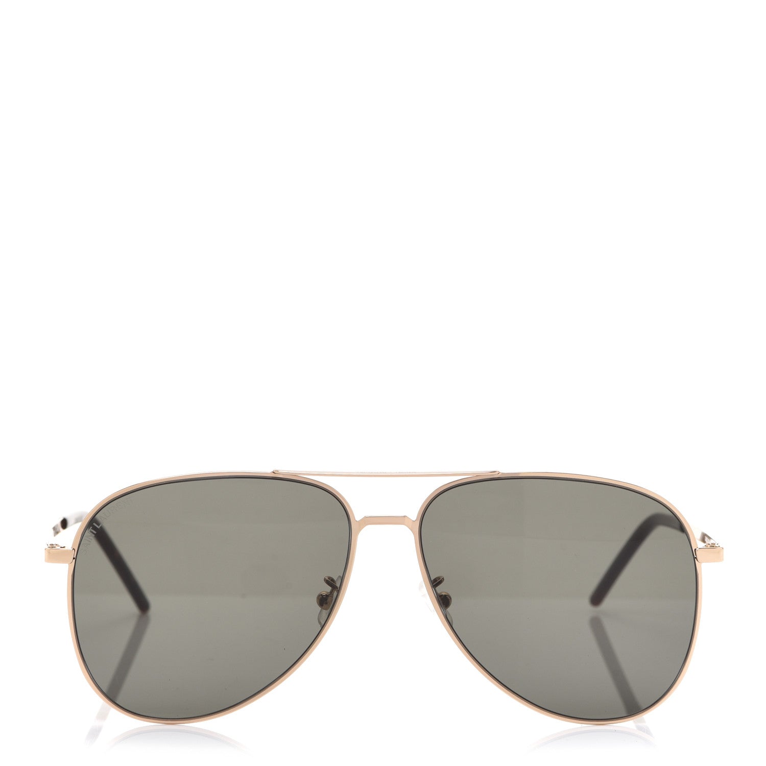 Saint Laurent Aviator Classic 11 Sunglasses Gold 2 of 9