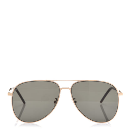 Saint Laurent Aviator Classic 11 Sunglasses Gold 2 of 9