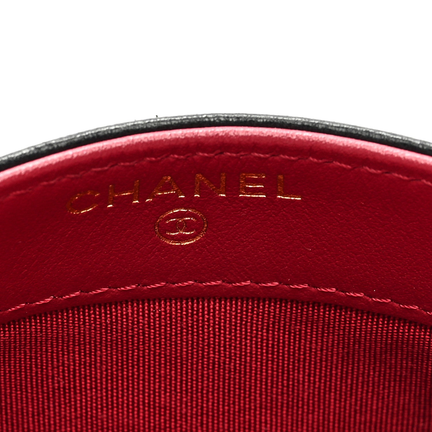 Chanel Lambskin Quilted Chanel 19 Card Holder Black 6 of 7