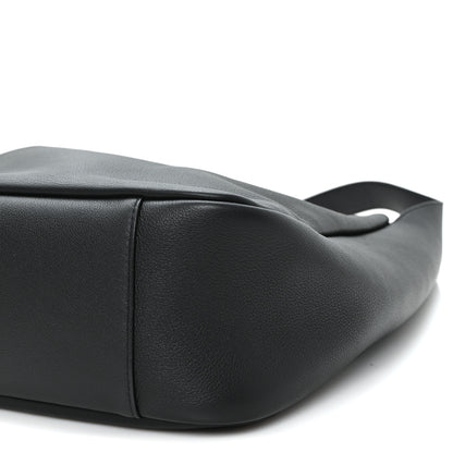Saint Laurent Smooth Calfskin Large Le 5 A 7 Soft Hobo Black 9 of 9