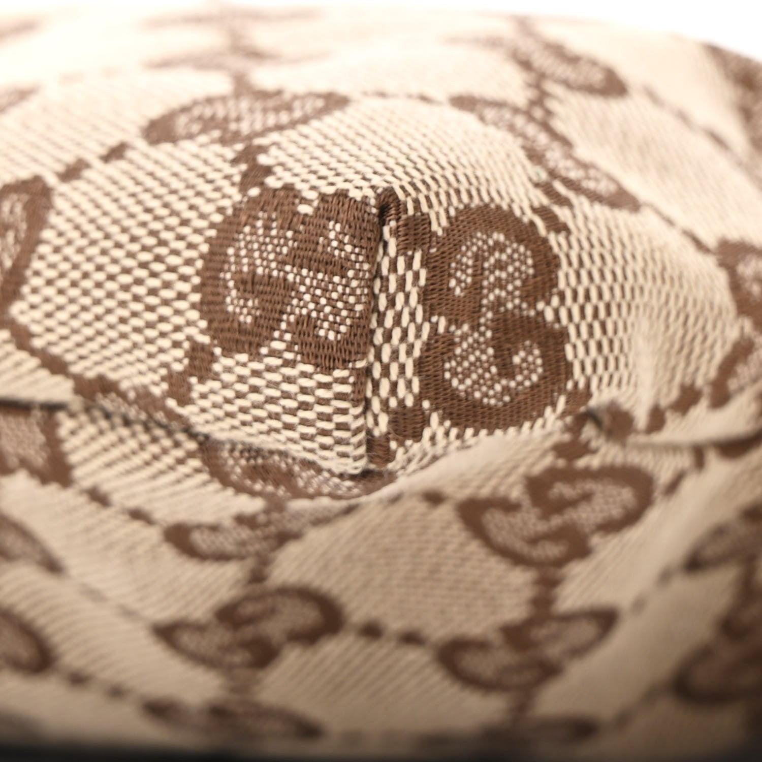 Gucci GG Monogram Double Pocket Belt Bag Dark Brown 10 of 10