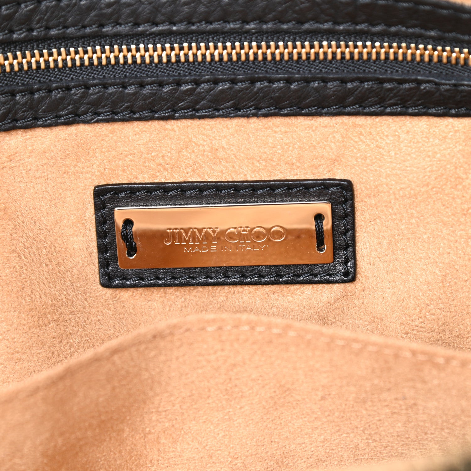 Jimmy Choo Calfskin Tote Black 6 of 9