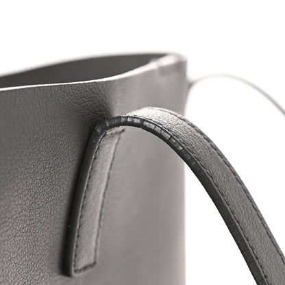 Saint Laurent Calfskin Large Shopping Tote Fog 11 of 11