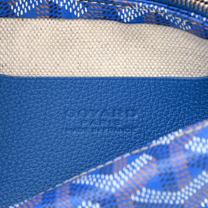 Goyard Goyardine Plumet Wallet Clutch Sky Blue 7 of 11