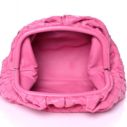 Bottega Veneta Nappa Maxi Intrecciato The Pouch Oversized Clutch Pink 10 of 13