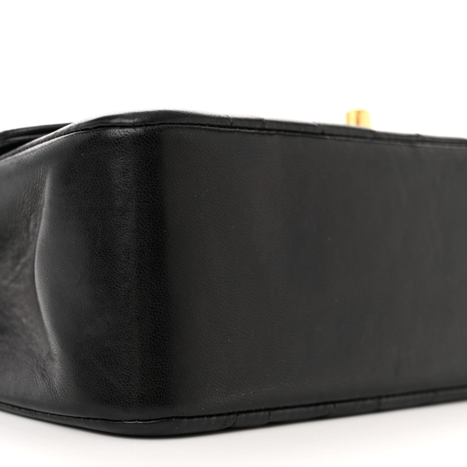 Chanel Lambskin Quilted Small Single Flap Black 10 of 16