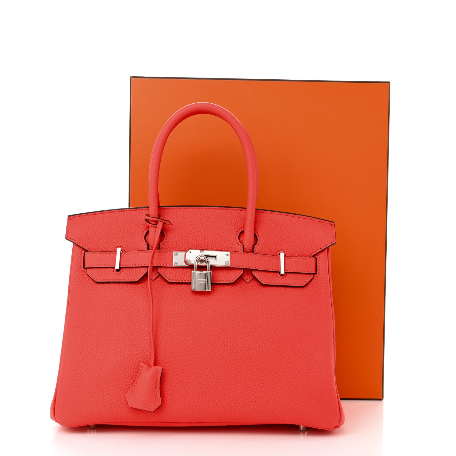 Hermes Togo Birkin 30 Rose Texas 11 of 11