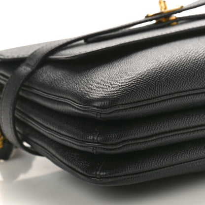 Mulberry Small Classic Grain Calfskin Belted Bayswater Satchel Black 9 of 11