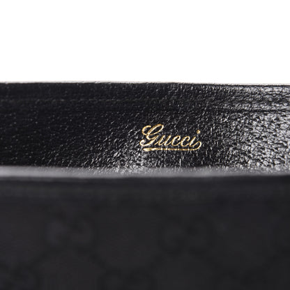 Gucci Monogram Small Jackie O Shoulder Bag Black 8 of 11