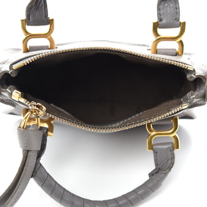 Chloe Calfskin Mini Marcie Satchel Cashmere Grey 5 of 10