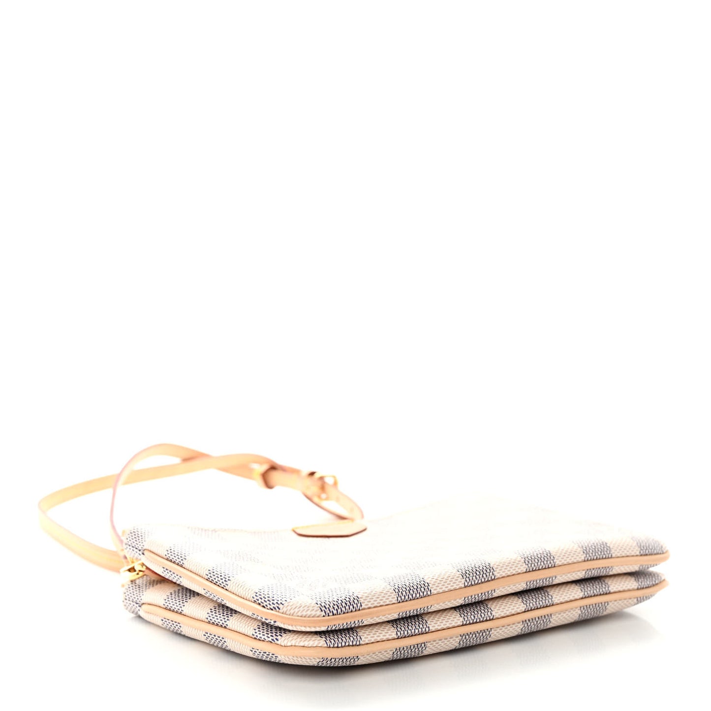 Damier Azur Double Zip Pochette