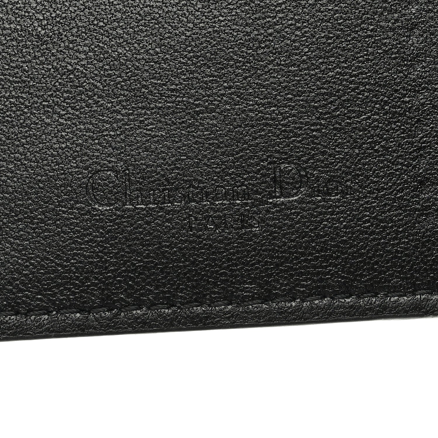 Christian Dior Lambskin Cannage Small Lady Dior Flap Card Holder Black 6 of 6