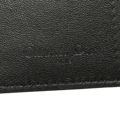 Christian Dior Lambskin Cannage Small Lady Dior Flap Card Holder Black 6 of 6