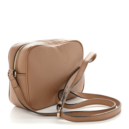 Gucci Pebbled Calfskin Small Soho Disco Bag Camelia 3 of 11