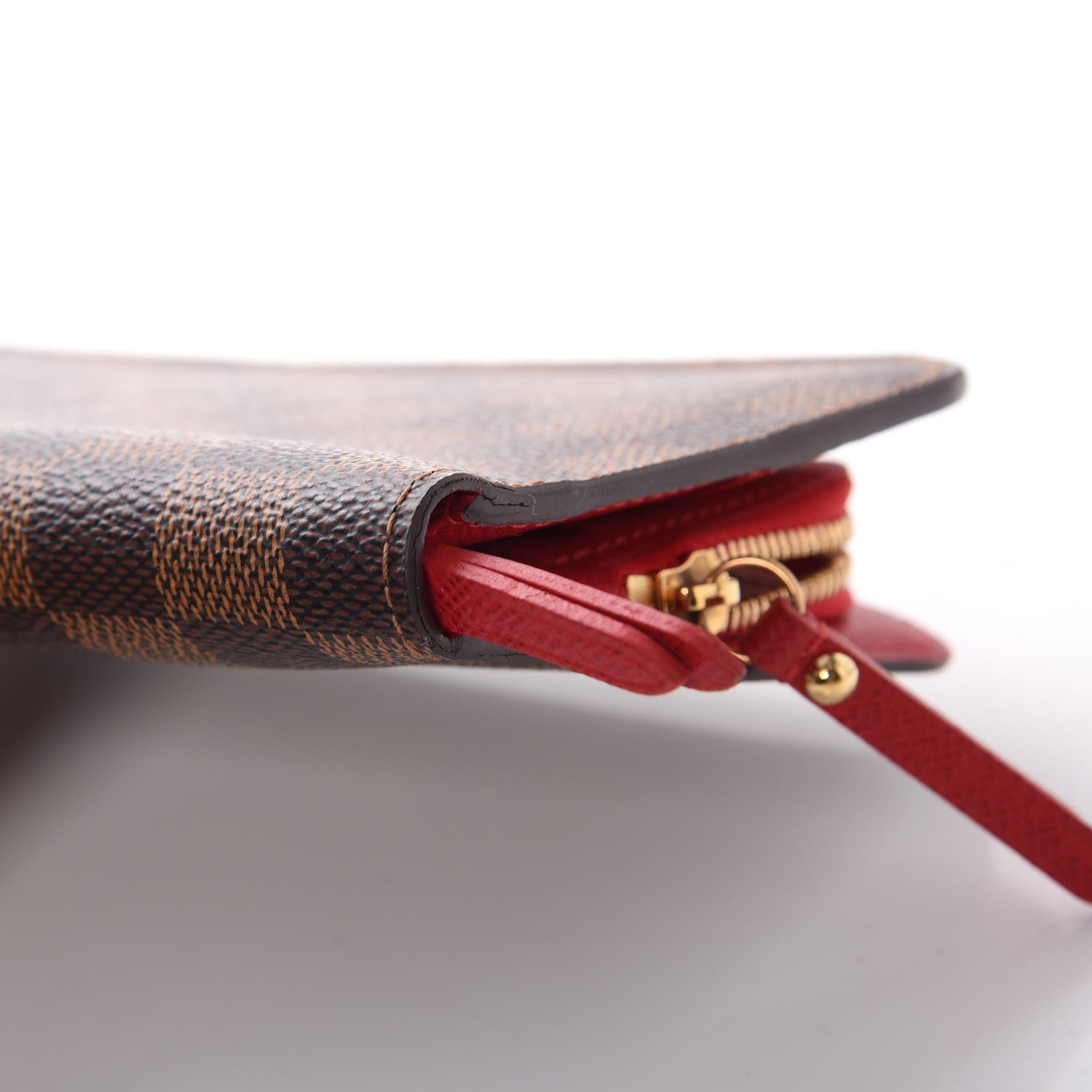 Louis Vuitton Damier Ebene Insolite Wallet Rouge 10 of 11