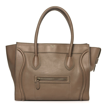 Celine Smooth Calfskin Shoulder Luggage Camel 1 of 14