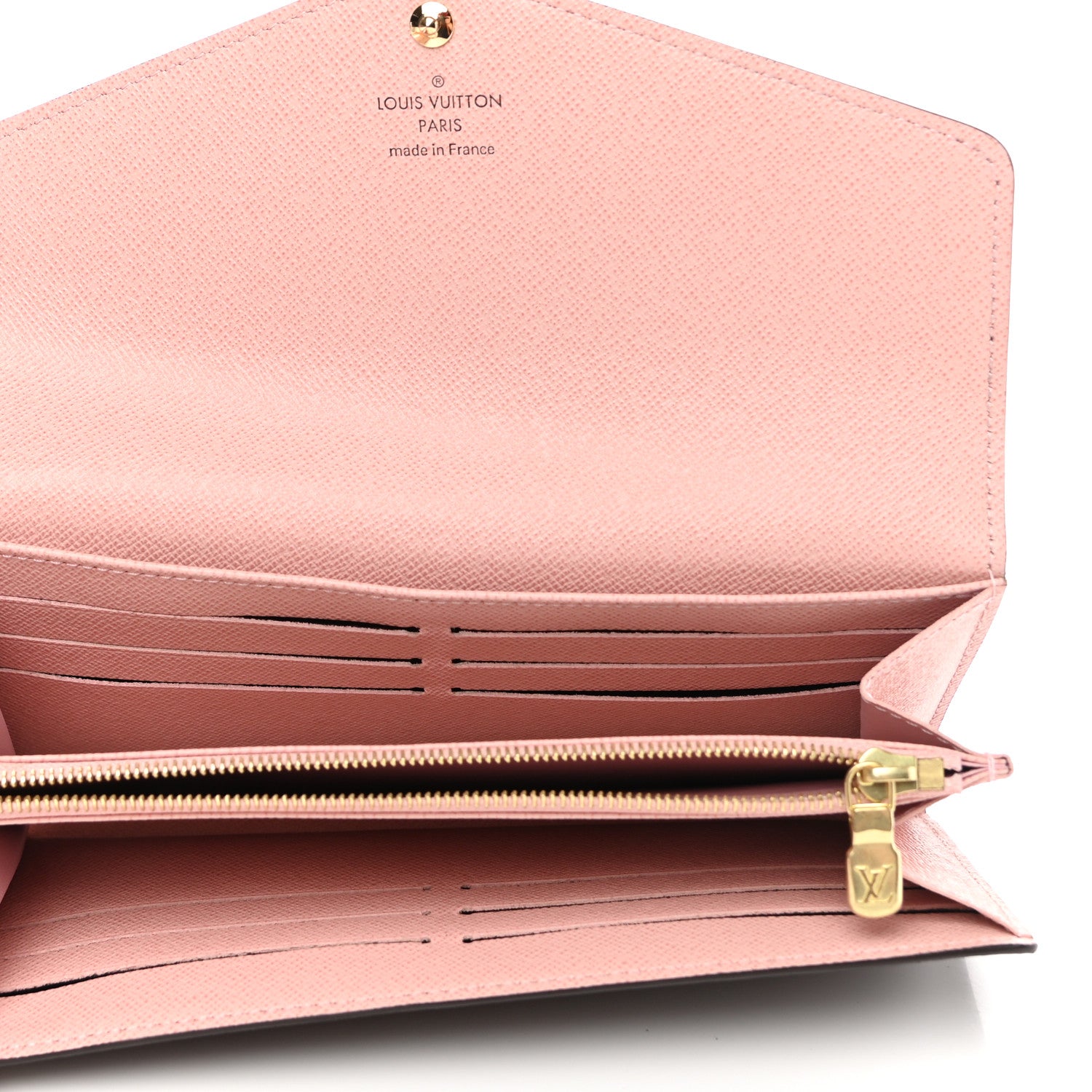 Louis Vuitton Monogram Sarah Wallet NM Rose Ballerine 5 of 7