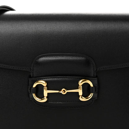 Gucci Azalea Calfskin Horsebit 1955 Shoulder Bag Black 8 of 10