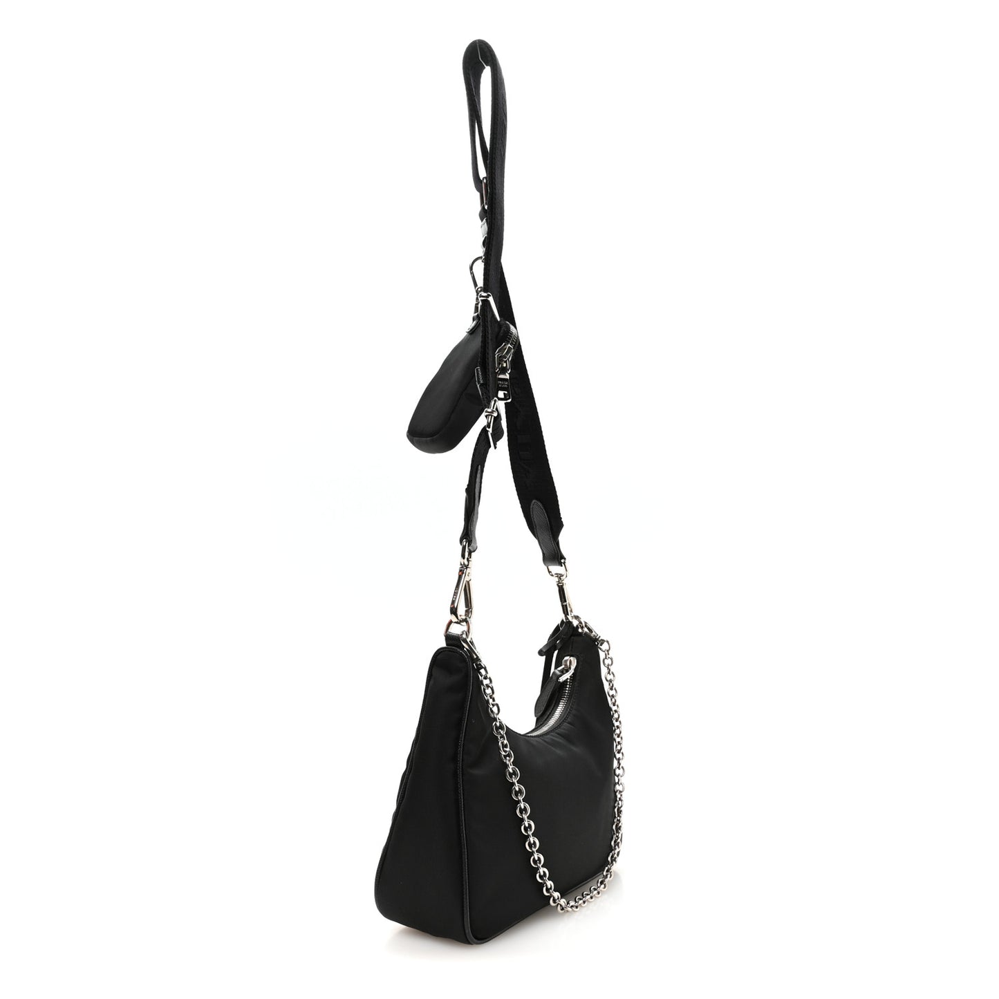 Nylon Re-Edition 2005 Shoulder Bag Black
