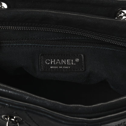 Chanel Calfskin Small Diamond Stitch Tote Black 6 of 10