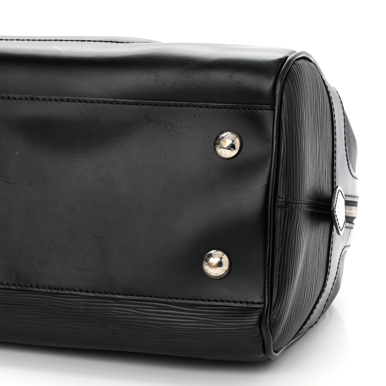 Louis Vuitton Epi Bowling Montaigne GM Black 9 of 13
