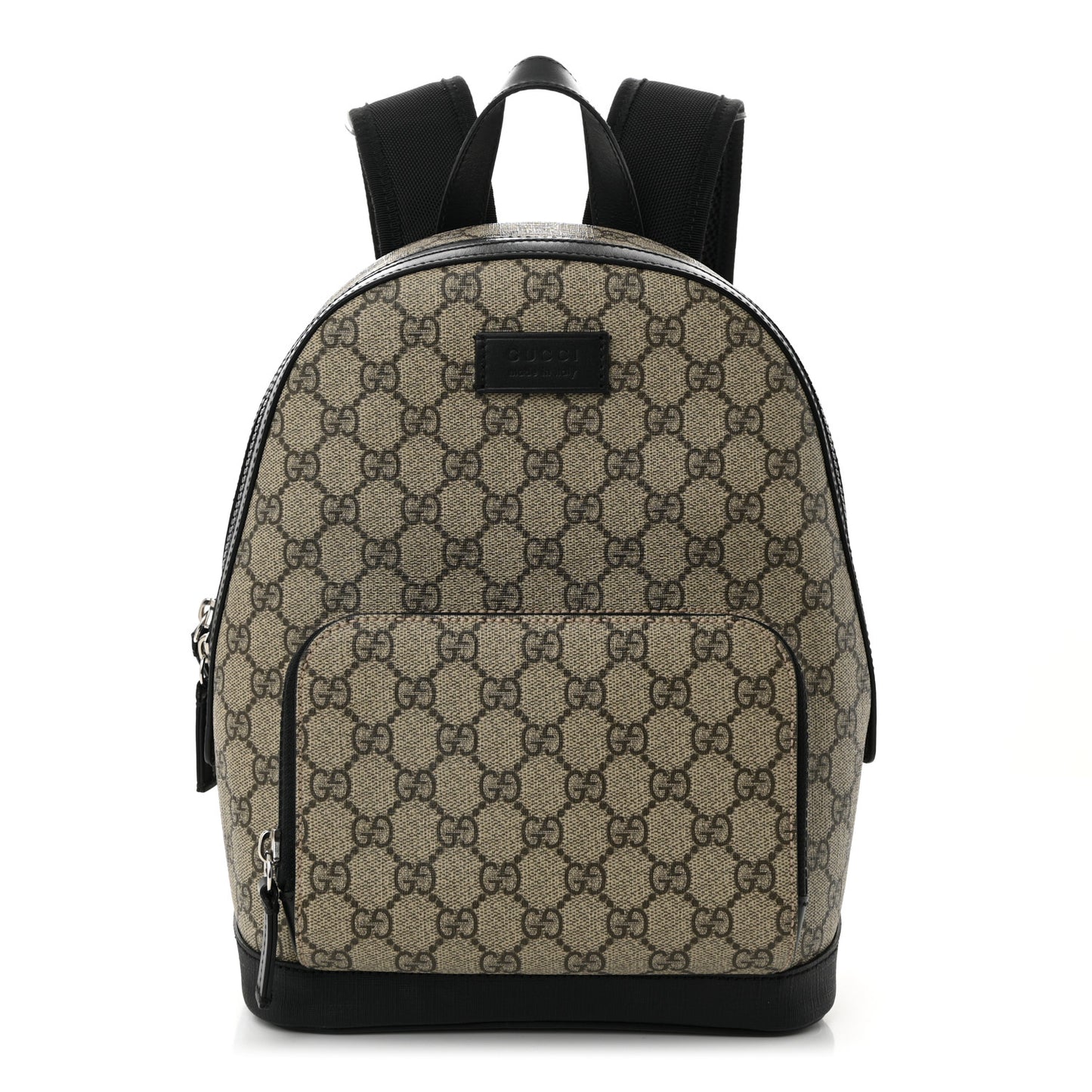 GG Supreme Monogram Small Eden Day Backpack Black