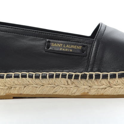 Saint Laurent Lambskin Mens Espadrilles 40.5 Black 11 of 16