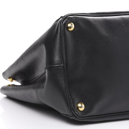 Prada Saffiano Lux Large Tote Black 8 of 12
