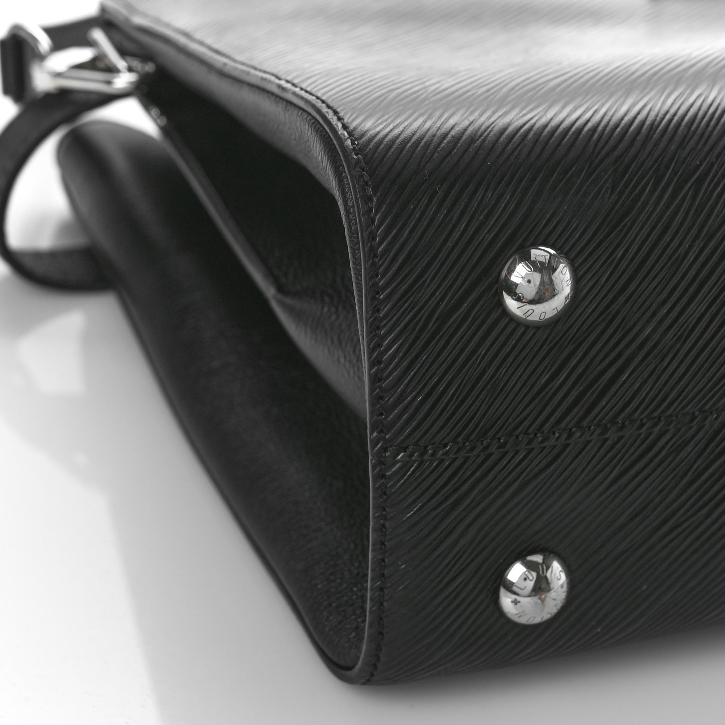 Epi Twist Tote Black