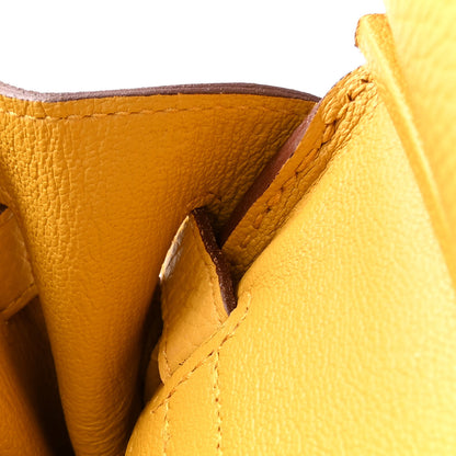 Hermes Togo BIRKIN 30 Jaune Ambre 7 of 12