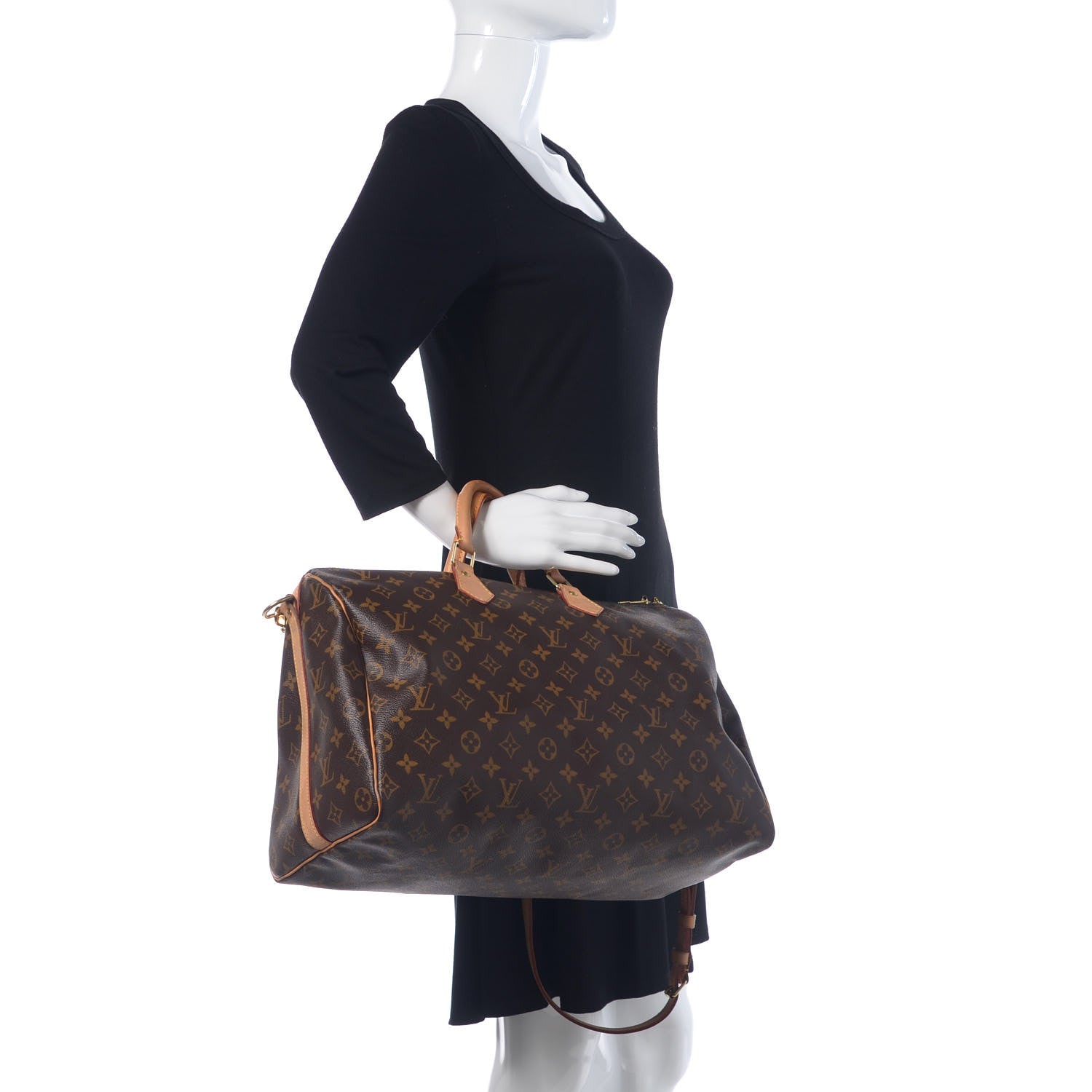 Louis Vuitton Monogram Speedy Bandouliere 40 3 of 16