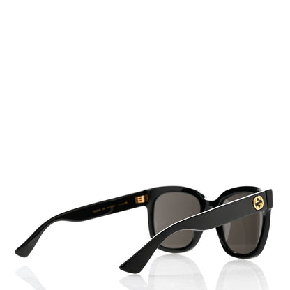 Gucci Acetate Square Frame Sunglasses GG0034S Black 4 of 9
