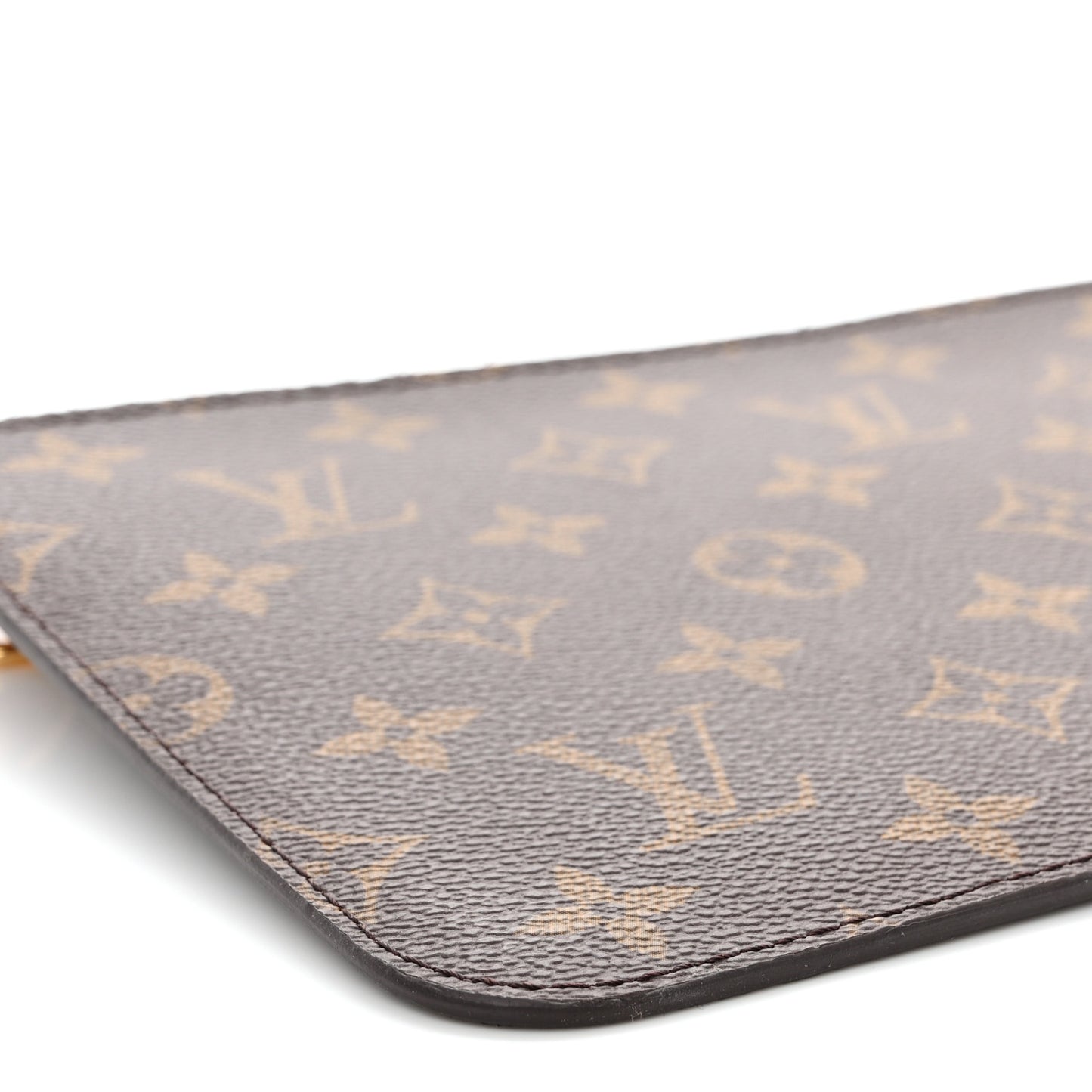 LOUIS VUITTON Monogram Neverfull MM GM Pochette Pivoine
